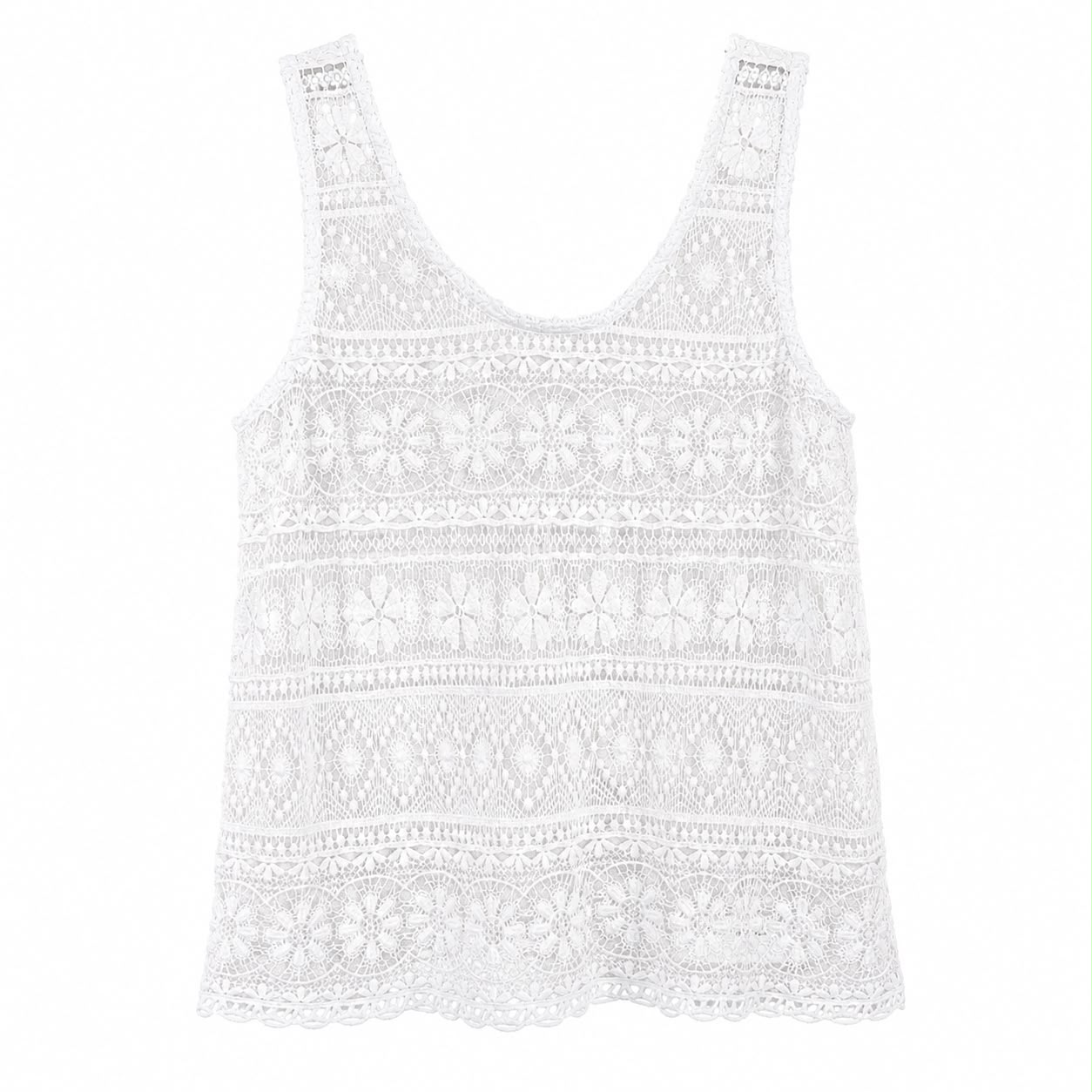 Top Bianco in Pizzo Floreale