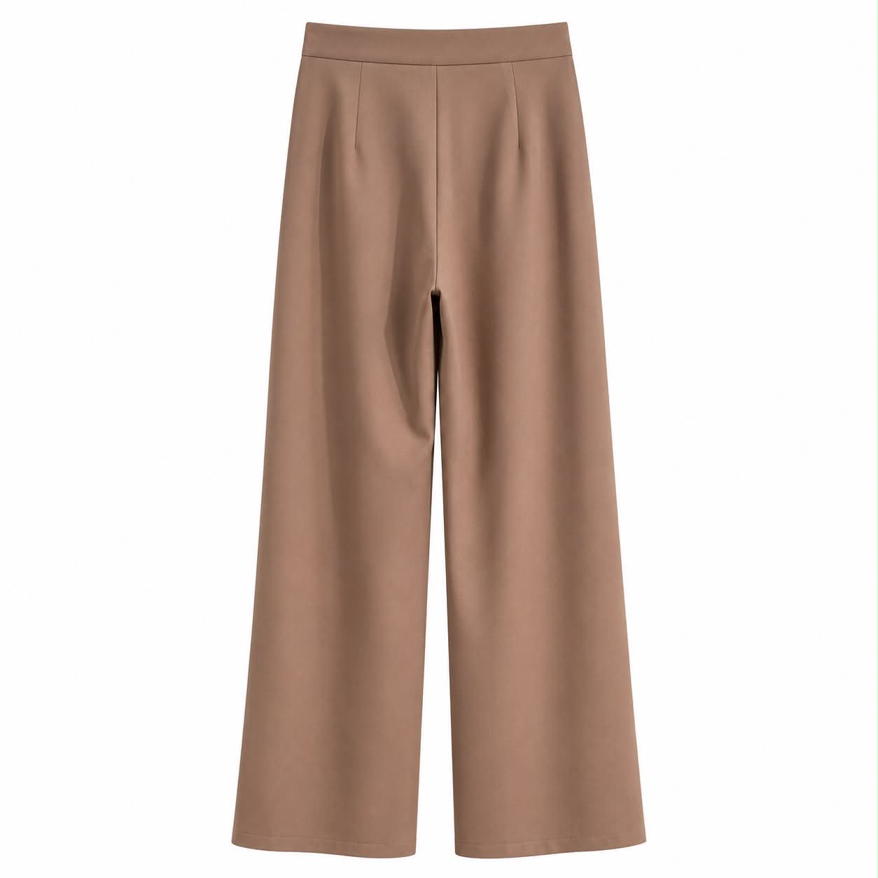Pantalone Palazzo Camel a Vita Alta