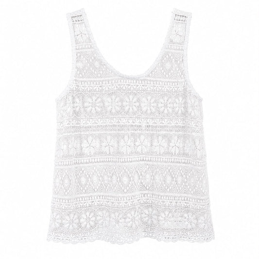 Top Bianco in Pizzo Floreale