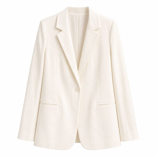 BLAZER ELEGANTE BIANCO