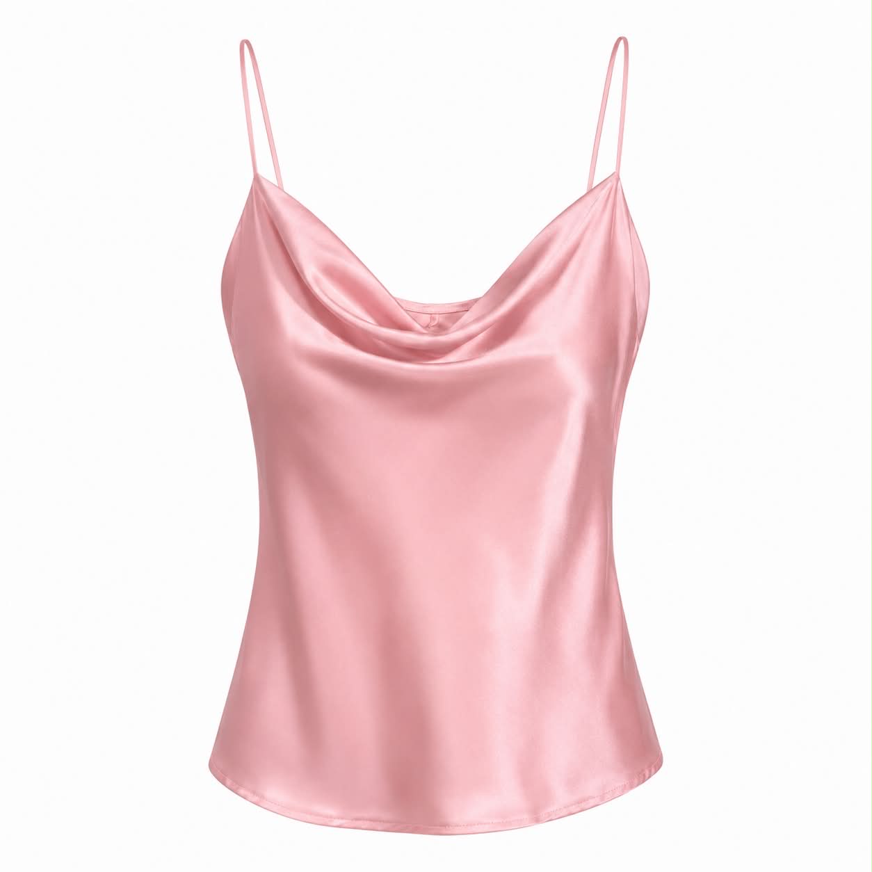 TOP SATINATO ROSA CIPRIA