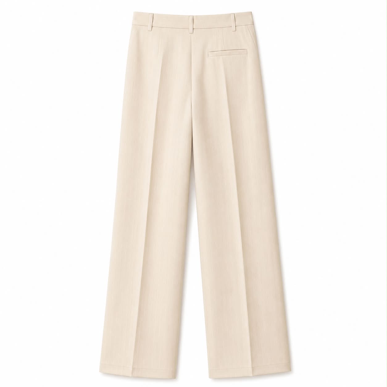 PANTALONI ELEGANTI WIDE LEG BEIGE