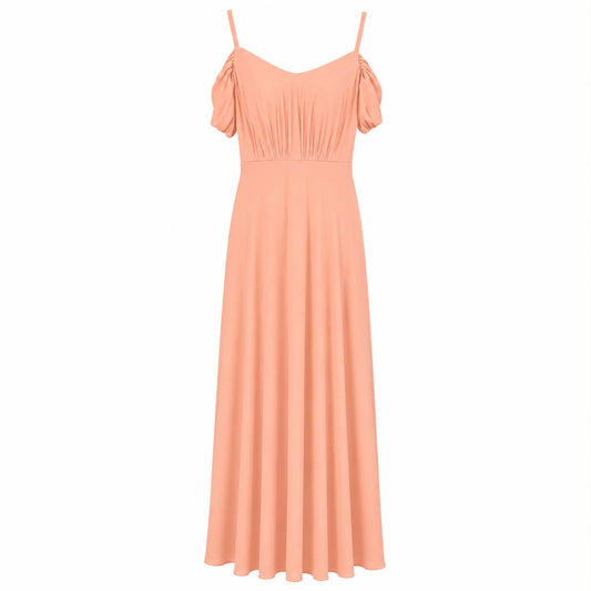 Abito Lungo Romantic Peach