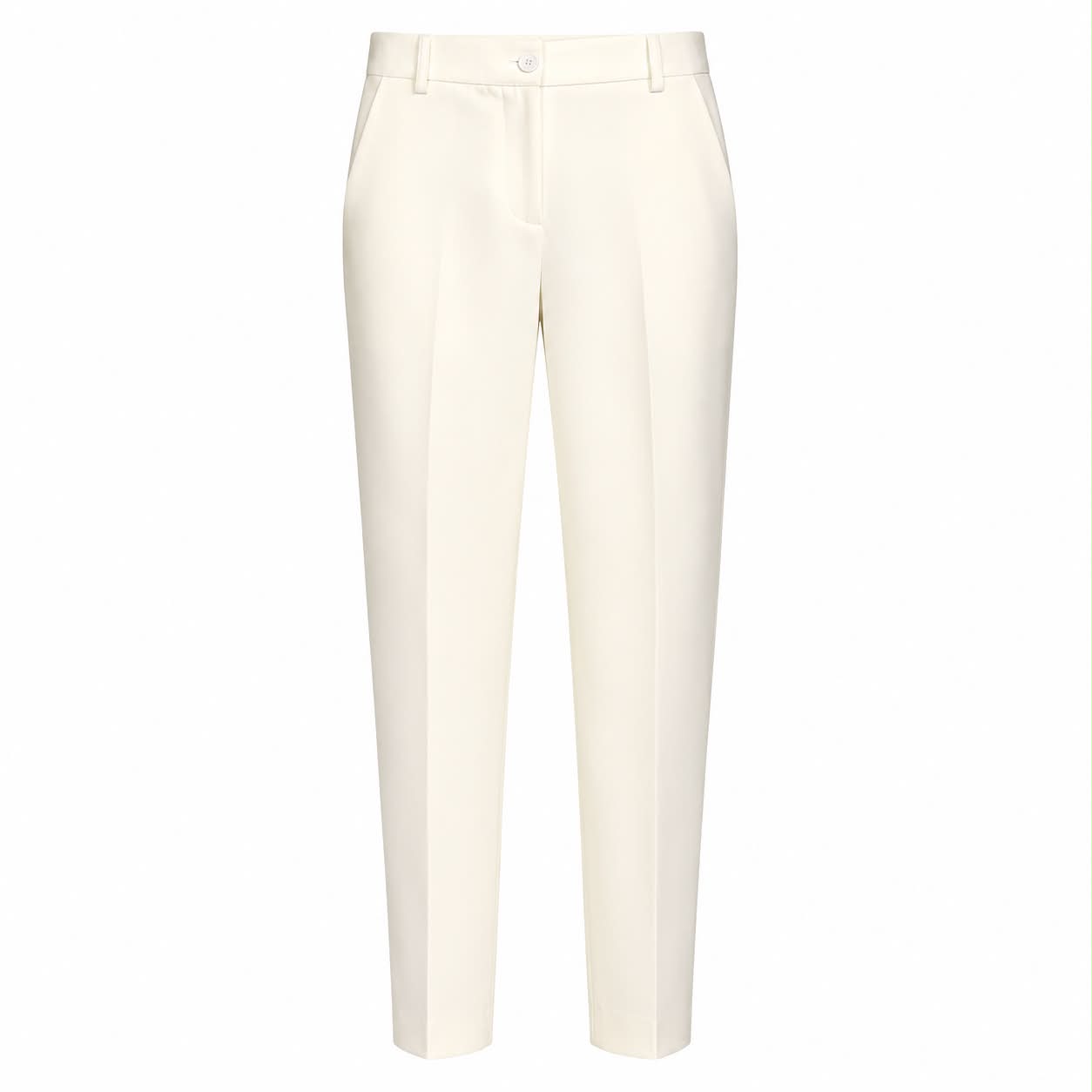 PANTALONI ELEGANTI BIANCHI A TAGLIO DRITTO