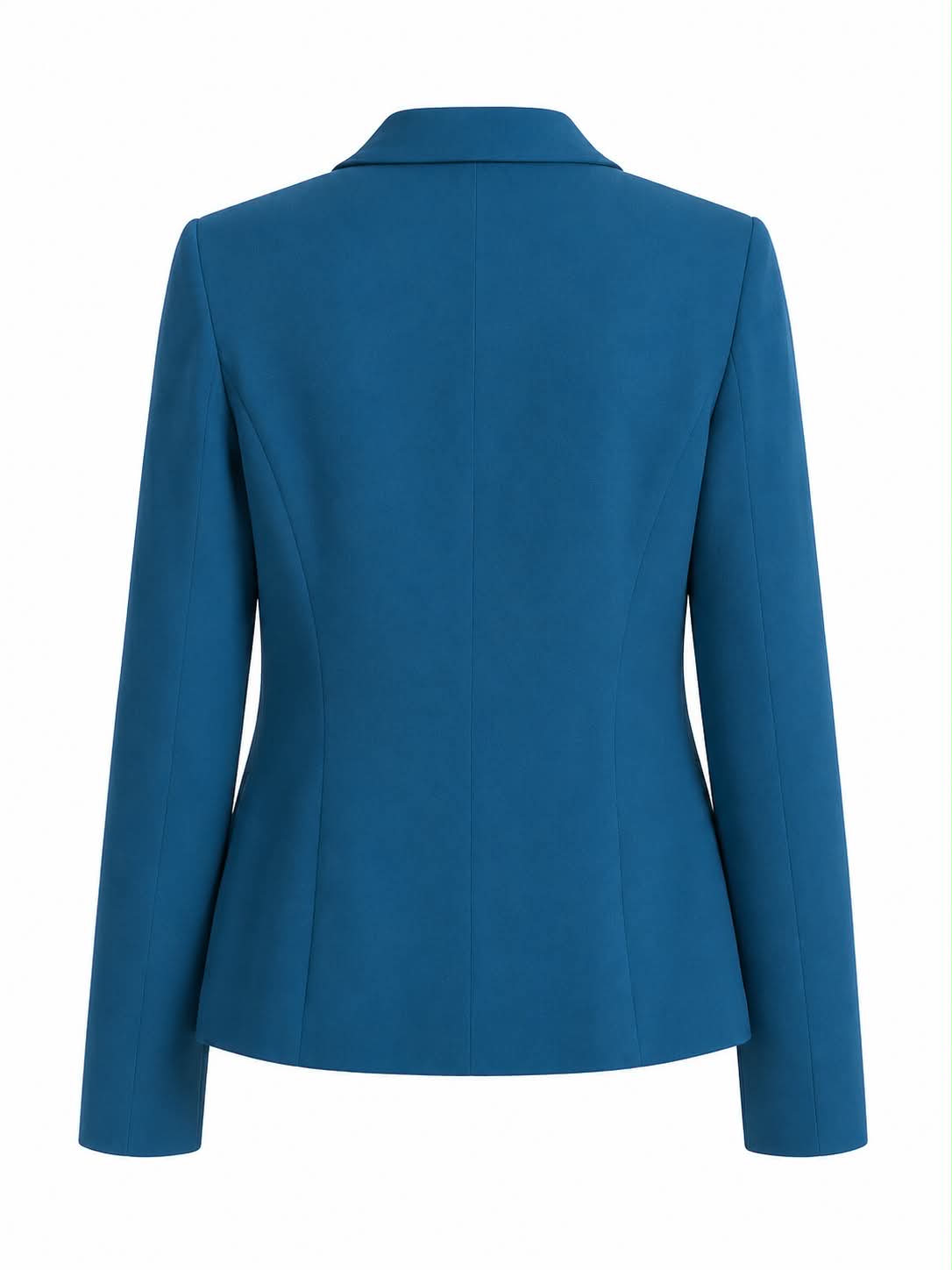 Blazer Sartoriale Strutturato – Blu Ottanio / Deep Teal